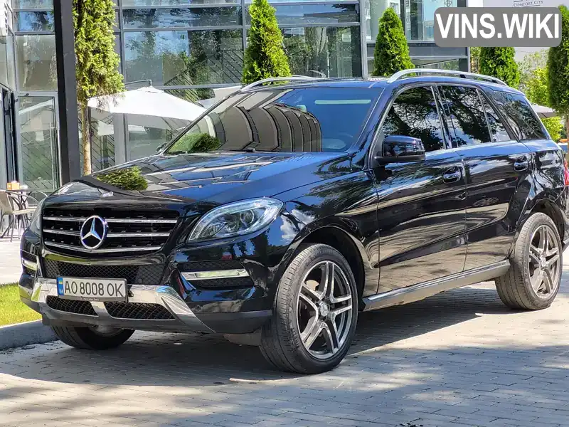 Внедорожник / Кроссовер Mercedes-Benz M-Class 2012 2.99 л. Автомат обл. Закарпатская, Ужгород - Фото 1/21