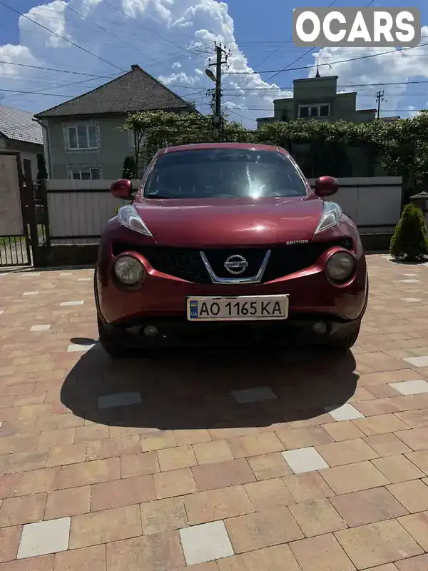 Позашляховик / Кросовер Nissan Juke 2012 1.6 л. Автомат обл. Закарпатська, Свалява - Фото 1/9