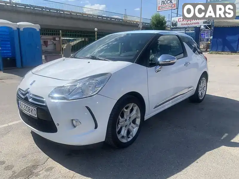 Хетчбек Citroen DS3 2010 1.6 л. Автомат обл. Харківська, Харків - Фото 1/10