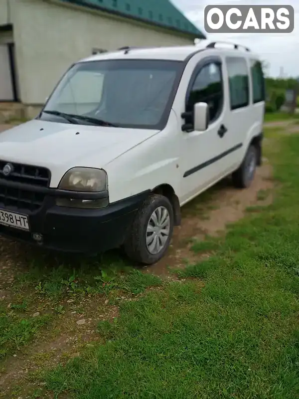 Мінівен Fiat Doblo 2002 1.91 л. Ручна / Механіка обл. Львівська, Самбір - Фото 1/9