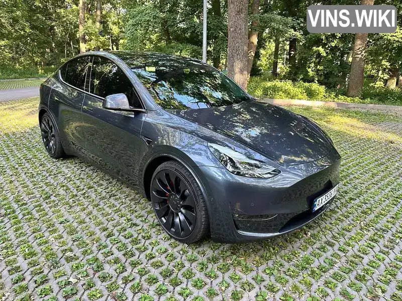 Внедорожник / Кроссовер Tesla Model Y 2022 null_content л. Автомат обл. Харьковская, Харьков - Фото 1/21