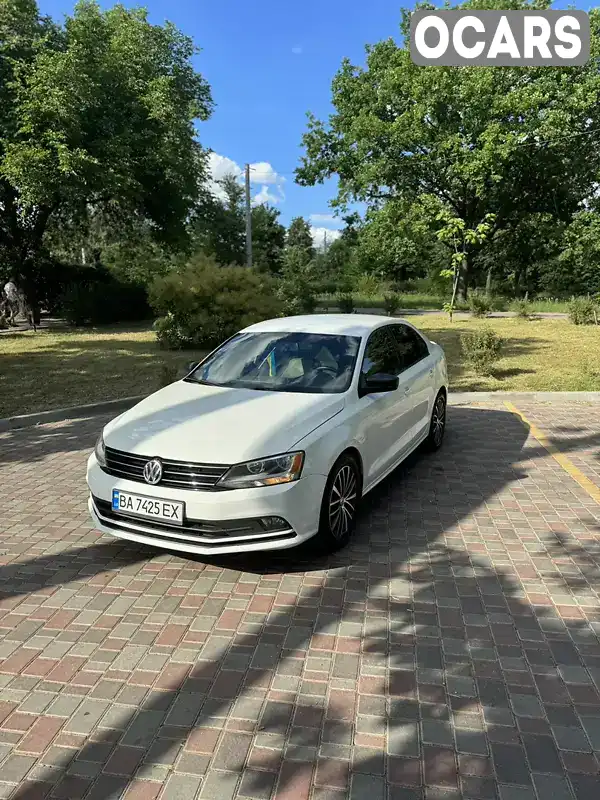 Седан Volkswagen Jetta 2016 1.8 л. Автомат обл. Кіровоградська, Кропивницький (Кіровоград) - Фото 1/9