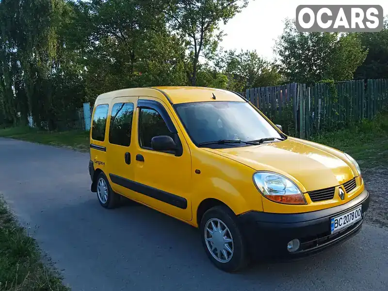 Мінівен Renault Kangoo 2003 1.46 л. Ручна / Механіка обл. Харківська, location.city.pisochyn - Фото 1/11