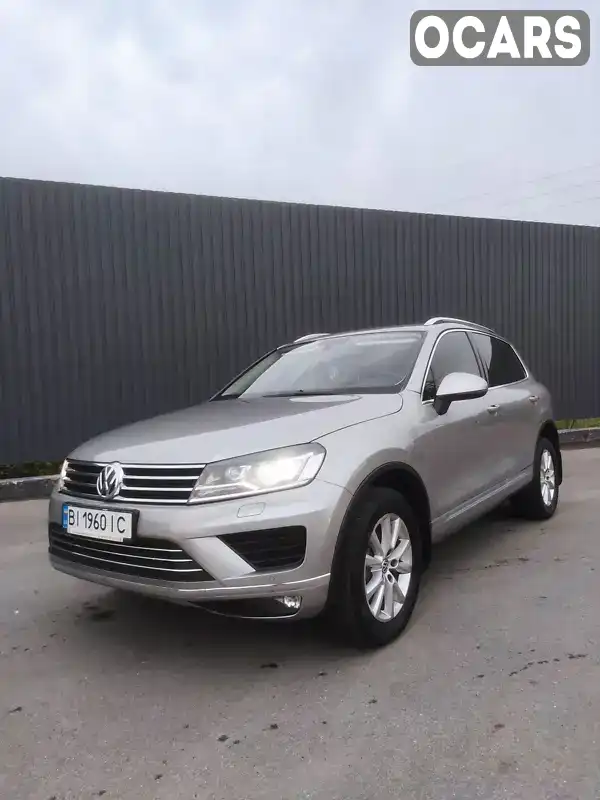 Внедорожник / Кроссовер Volkswagen Touareg 2017 3 л. Автомат обл. Полтавская, Полтава - Фото 1/21