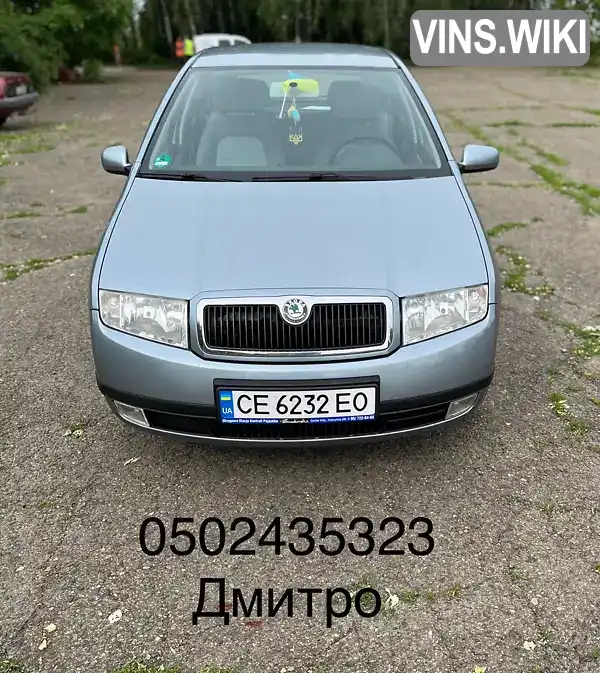 Хетчбек Skoda Fabia 2001 1.39 л. Автомат обл. Чернівецька, Чернівці - Фото 1/13