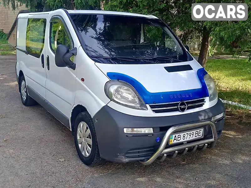 Мінівен Opel Vivaro 2006 1.9 л. Ручна / Механіка обл. Вінницька, Бершадь - Фото 1/21