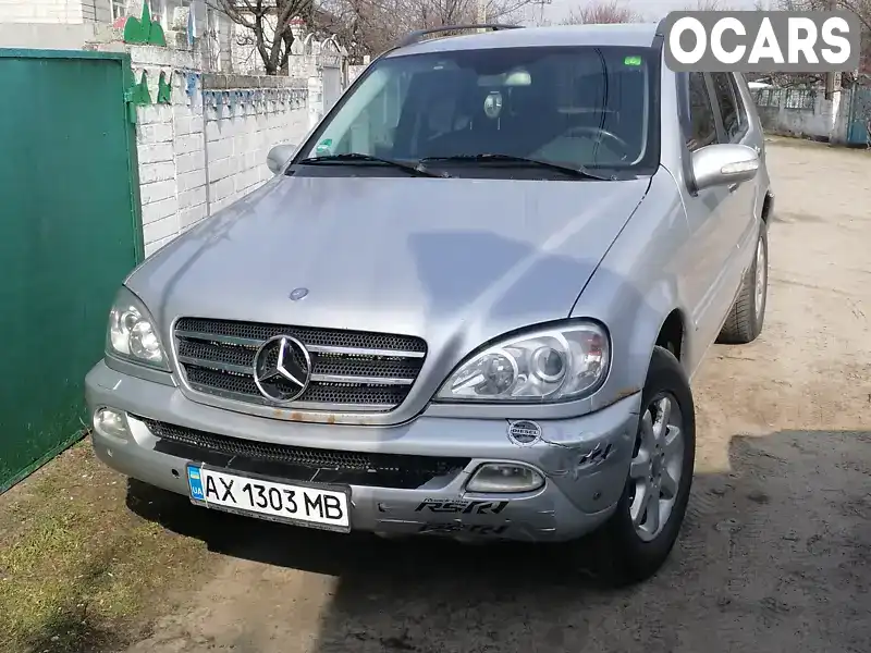 Позашляховик / Кросовер Mercedes-Benz M-Class 2002 null_content л. Автомат обл. Харківська, Чугуїв - Фото 1/7