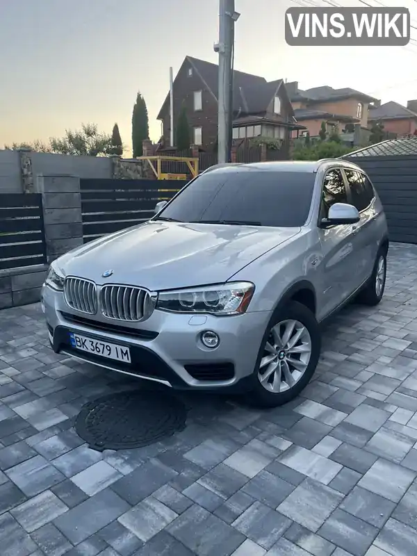 Внедорожник / Кроссовер BMW X3 2016 2 л. Автомат обл. Ровенская, Ровно - Фото 1/21