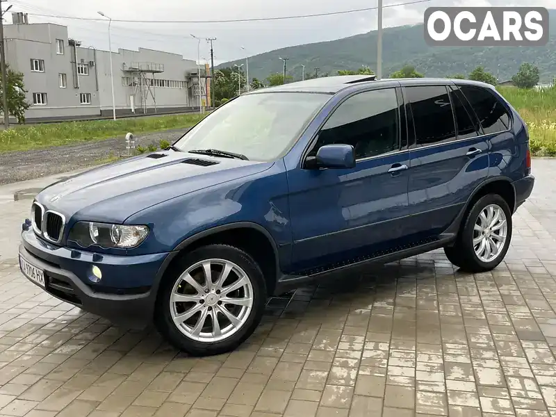 Позашляховик / Кросовер BMW X5 2003 2.93 л. Автомат обл. Закарпатська, Виноградів - Фото 1/21