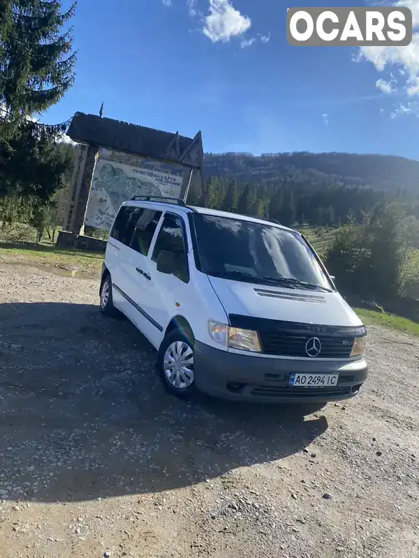 Мінівен Mercedes-Benz Vito 2000 2.2 л. Ручна / Механіка обл. Закарпатська, Міжгір'я - Фото 1/7