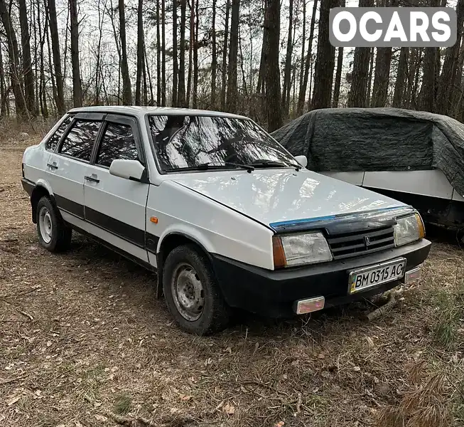 Седан ВАЗ / Lada 21099 1993 1.5 л. обл. Сумська, Шостка - Фото 1/6