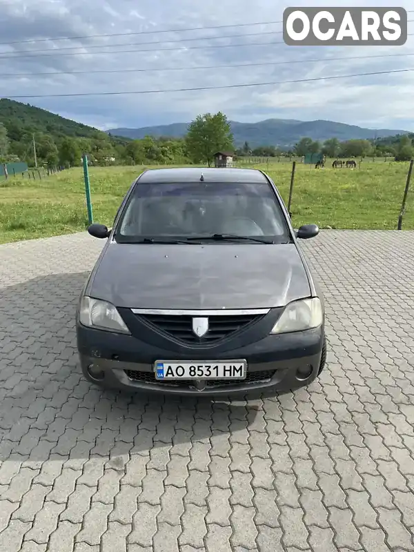 Седан Dacia Logan 2007 1.4 л. Ручна / Механіка обл. Закарпатська, Мукачево - Фото 1/10