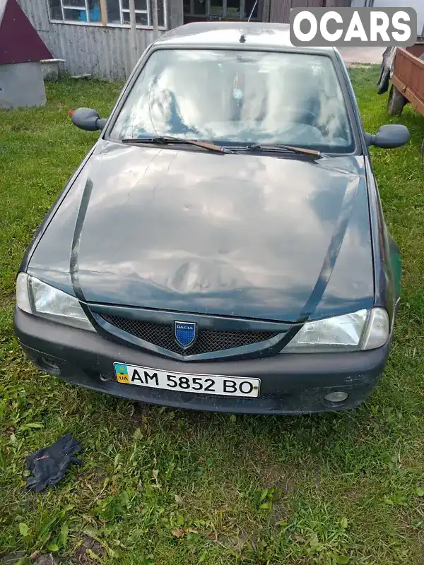 Седан Dacia Solenza 2004 1.4 л. Ручна / Механіка обл. Житомирська, Житомир - Фото 1/11