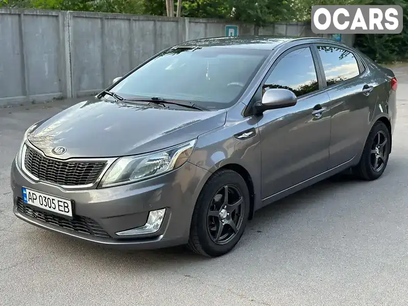 Седан Kia Rio 2013 1.4 л. Автомат обл. Запорізька, Запоріжжя - Фото 1/15