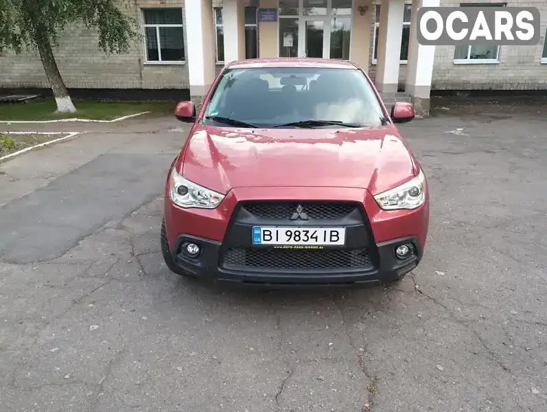 JMBXNGA1WBZ006781 Mitsubishi ASX 2010 Внедорожник / Кроссовер 1.59 л. Фото 2