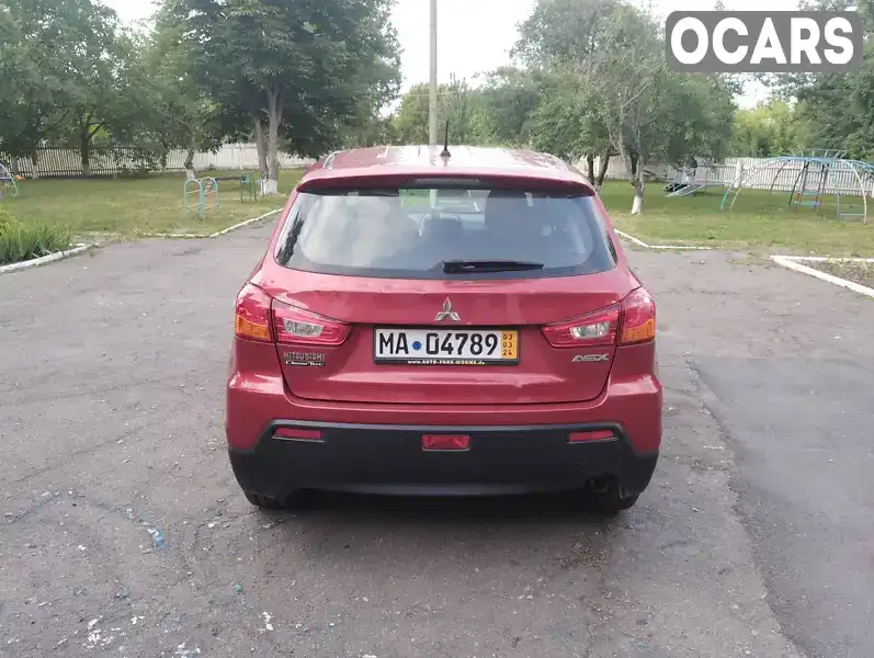 JMBXNGA1WBZ006781 Mitsubishi ASX 2010 Внедорожник / Кроссовер 1.59 л. Фото 8