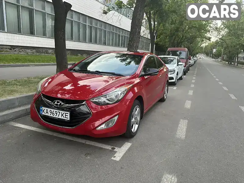 Купе Hyundai Elantra 2012 1.8 л. Автомат обл. Київська, Київ - Фото 1/21