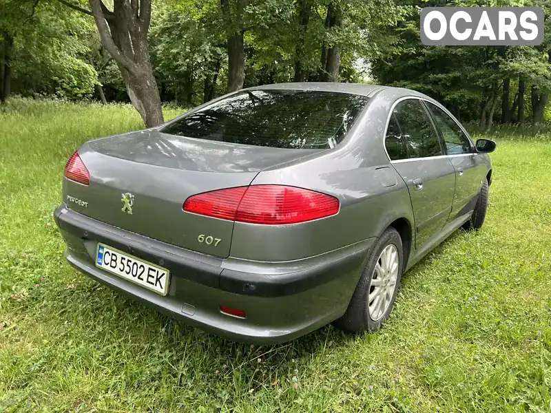 VF39D3FZE92011124 Peugeot 607 2001 Седан 2.23 л. Фото 3