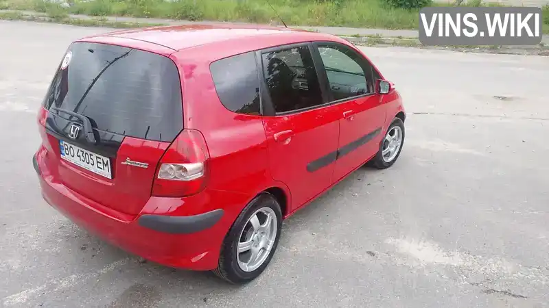 Хэтчбек Honda Jazz 2005 1.4 л. Ручная / Механика обл. Тернопольская, Тернополь - Фото 1/20