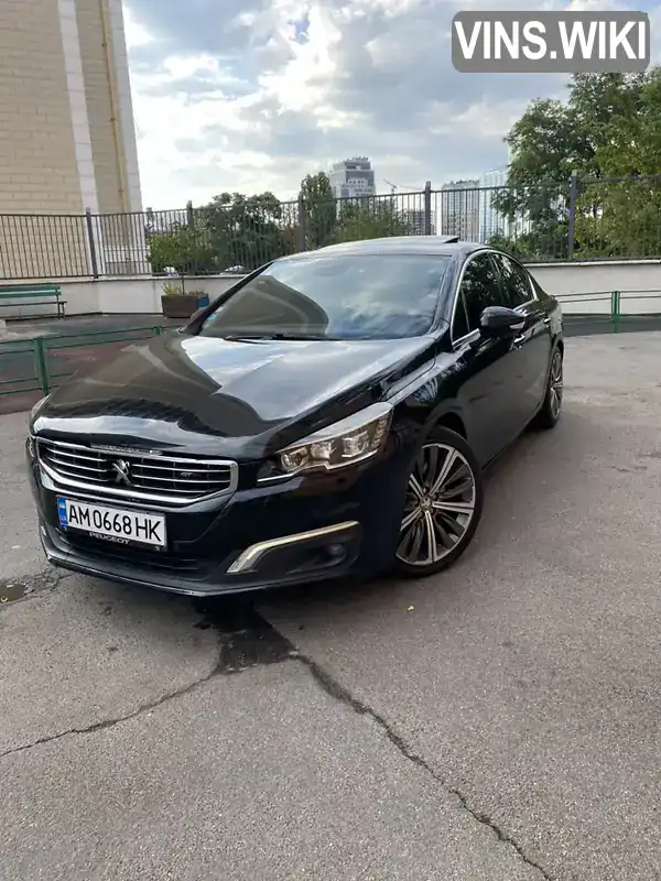 Седан Peugeot 508 2015 2 л. Автомат обл. Київська, Київ - Фото 1/21