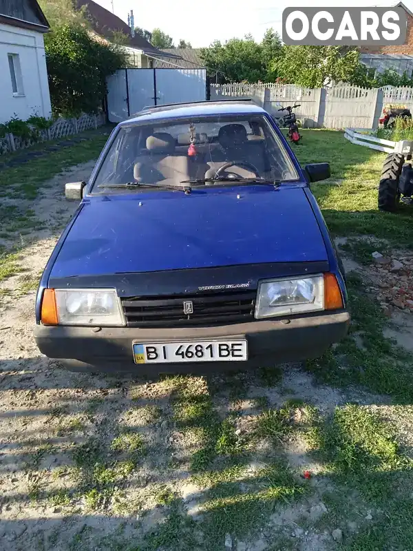 Хетчбек ВАЗ / Lada 2109 1992 1.1 л. Ручна / Механіка обл. Полтавська, Нові Санжари - Фото 1/6