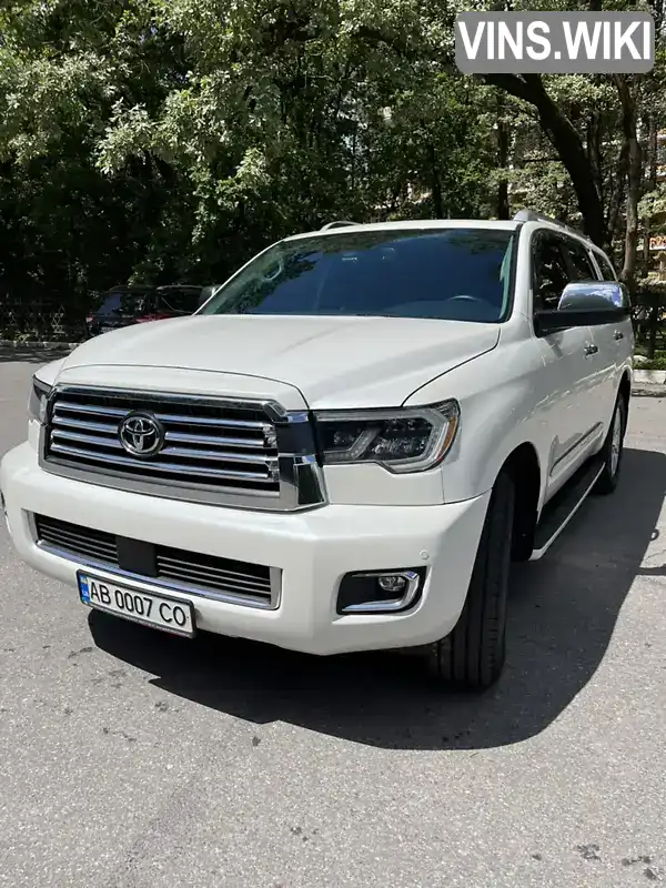 5TDDY5G16KS165346 Toyota Sequoia 2018 Позашляховик / Кросовер 5.66 л. Фото 2