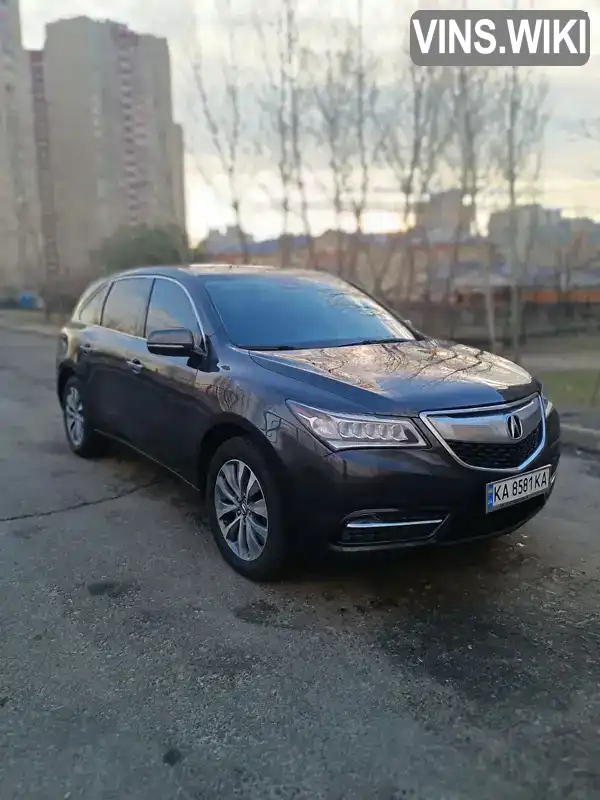 Позашляховик / Кросовер Acura MDX 2016 3.47 л. Автомат обл. Київська, Київ - Фото 1/21