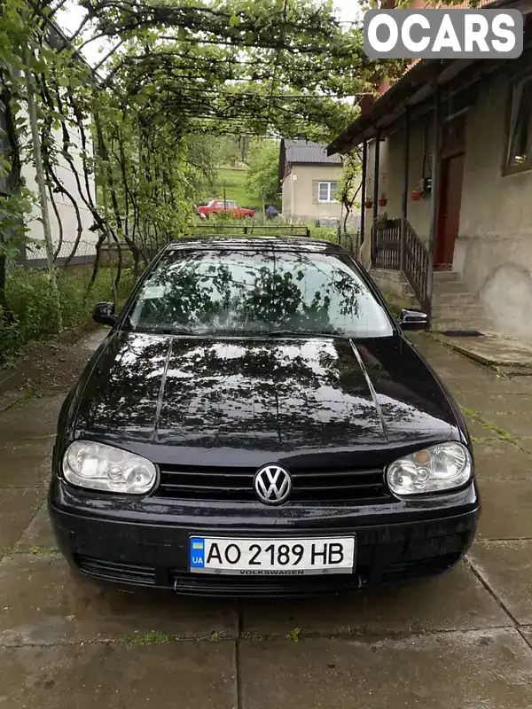 Хетчбек Volkswagen Golf 2001 1.9 л. Ручна / Механіка обл. Закарпатська, Хуст - Фото 1/5