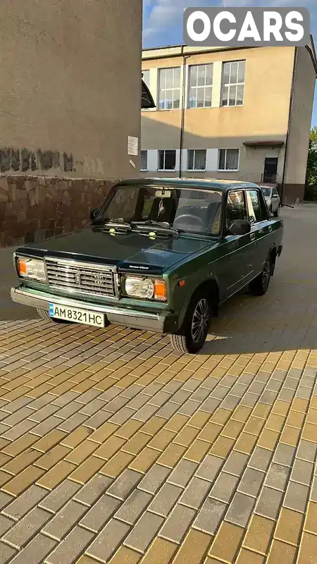 Седан ВАЗ / Lada 2107 2007 1.5 л. Ручна / Механіка обл. Житомирська, Звягель - Фото 1/21