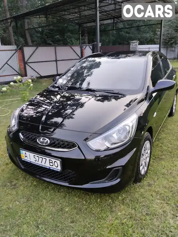 Седан Hyundai Accent 2018 1.37 л. Автомат обл. Київська, Бровари - Фото 1/15