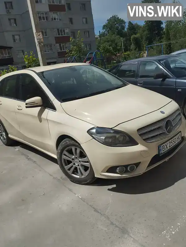 Хетчбек Mercedes-Benz B-Class 2012 1.8 л. Автомат обл. Хмельницька, Хмельницький - Фото 1/21