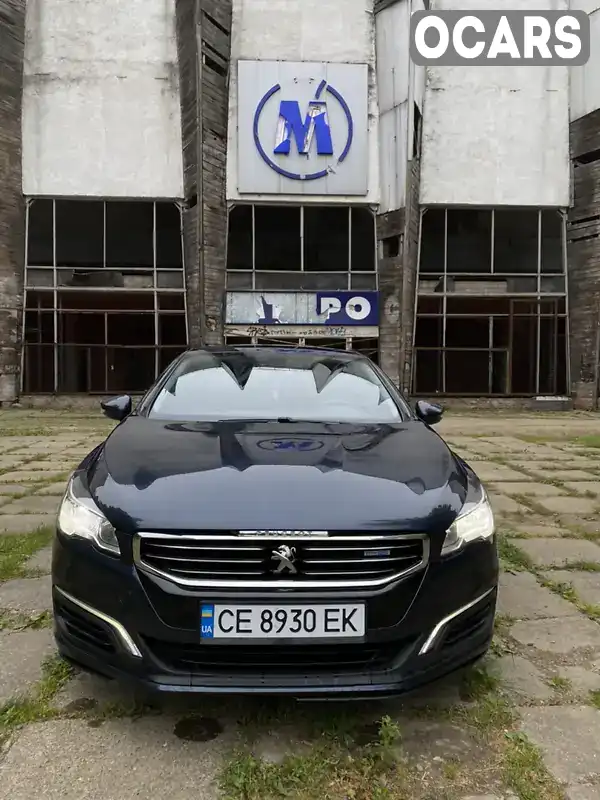 Седан Peugeot 508 2016 1.56 л. Автомат обл. Чернівецька, Чернівці - Фото 1/21