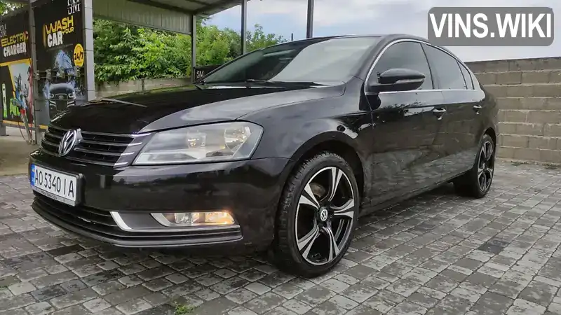 Седан Volkswagen Passat 2012 1.8 л. Ручная / Механика обл. Закарпатская, Мукачево - Фото 1/21