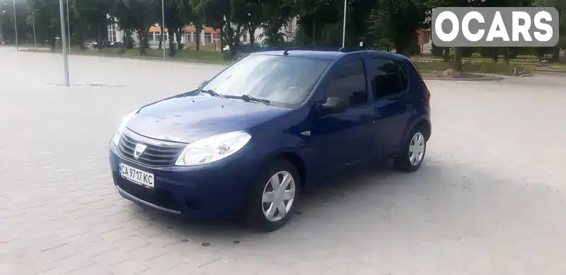 Хетчбек Dacia Sandero 2009 1.39 л. Ручна / Механіка обл. Черкаська, Черкаси - Фото 1/13