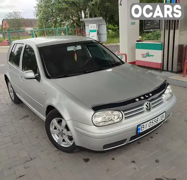 Хетчбек Volkswagen Golf 2002 1.6 л. Ручна / Механіка обл. Полтавська, Гадяч - Фото 1/20