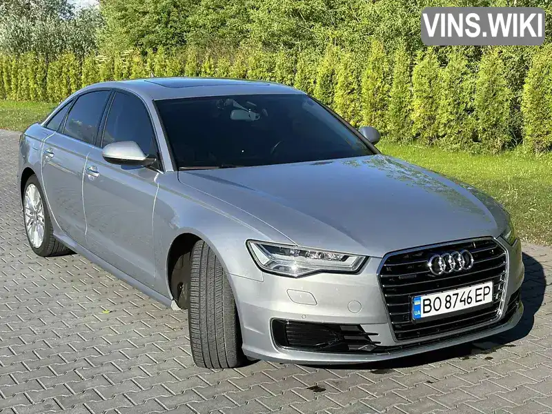 Седан Audi A6 2015 2.97 л. Автомат обл. Тернопільська, Тернопіль - Фото 1/21