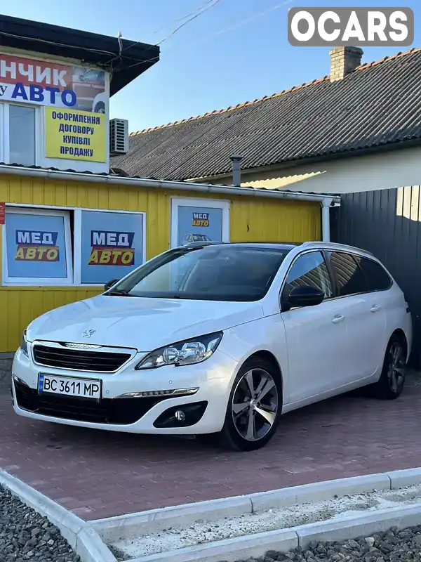 Универсал Peugeot 308 2015 1.56 л. Ручная / Механика обл. Тернопольская, Бережаны - Фото 1/21