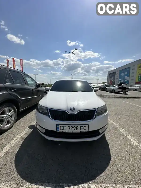 Ліфтбек Skoda Rapid 2014 1.6 л. Ручна / Механіка обл. Чернівецька, Чернівці - Фото 1/11