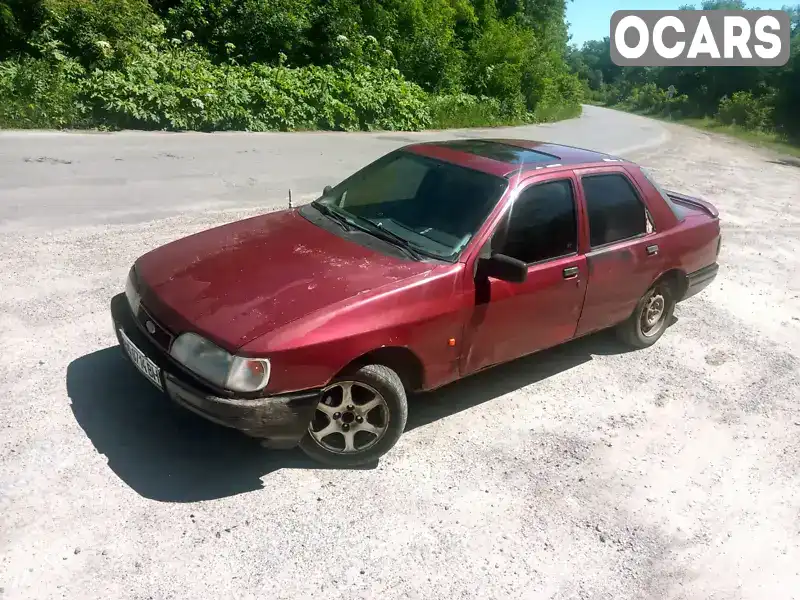 Седан Ford Sierra 1991 2 л. Ручная / Механика обл. Тернопольская, Збараж - Фото 1/18