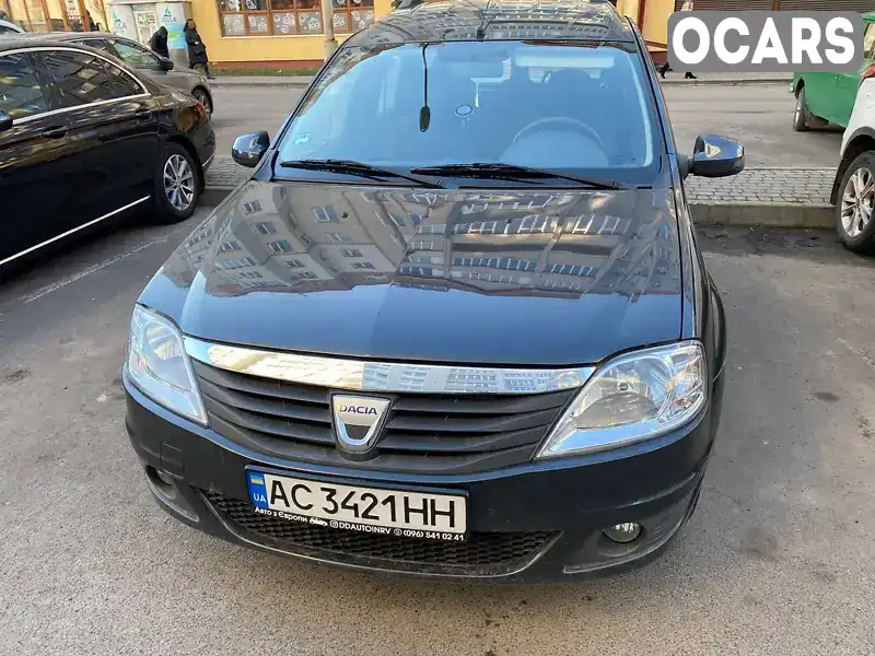 Седан Dacia Logan 2011 1.6 л. Ручная / Механика обл. Волынская, Луцк - Фото 1/21