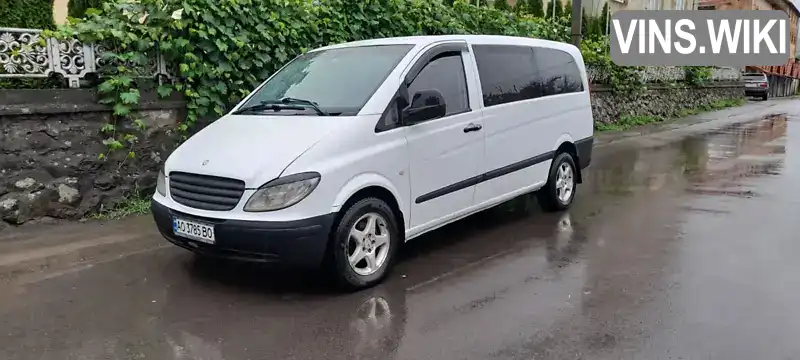 Минивэн Mercedes-Benz Vito 2004 2.15 л. Ручная / Механика обл. Закарпатская, Иршава - Фото 1/13