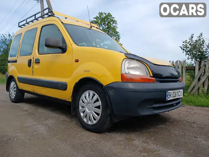 Мінівен Renault Kangoo 2002 1.87 л. Ручна / Механіка обл. Рівненська, Сарни - Фото 1/21