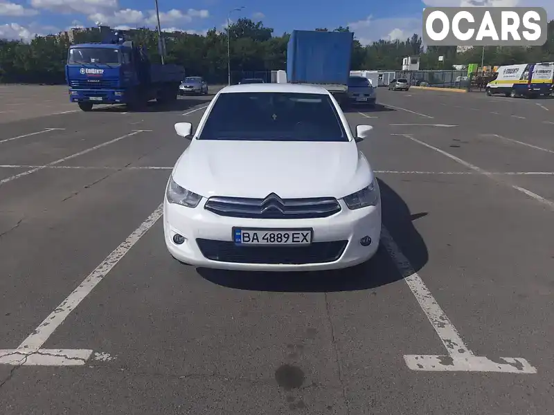 Седан Citroen C-Elysee 2013 1.2 л. Ручна / Механіка обл. Дніпропетровська, Кривий Ріг - Фото 1/7