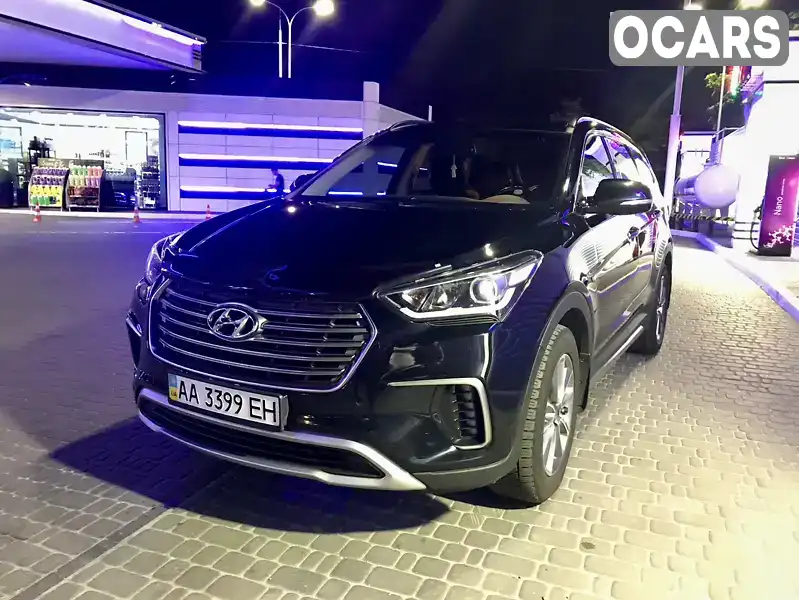 Позашляховик / Кросовер Hyundai Grand Santa Fe 2017 2.2 л. Автомат обл. Київська, Київ - Фото 1/19