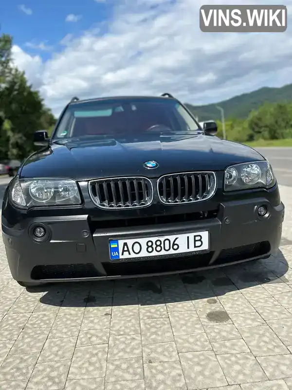 Позашляховик / Кросовер BMW X3 2006 2 л. Ручна / Механіка обл. Закарпатська, Свалява - Фото 1/15