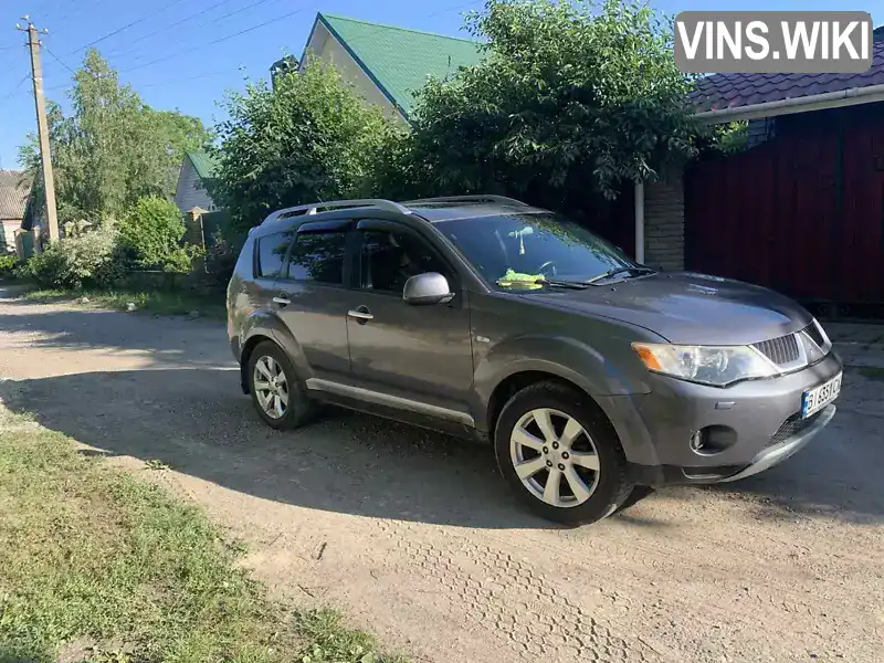 Позашляховик / Кросовер Mitsubishi Outlander 2007 2.36 л. Варіатор обл. Полтавська, Кременчук - Фото 1/8