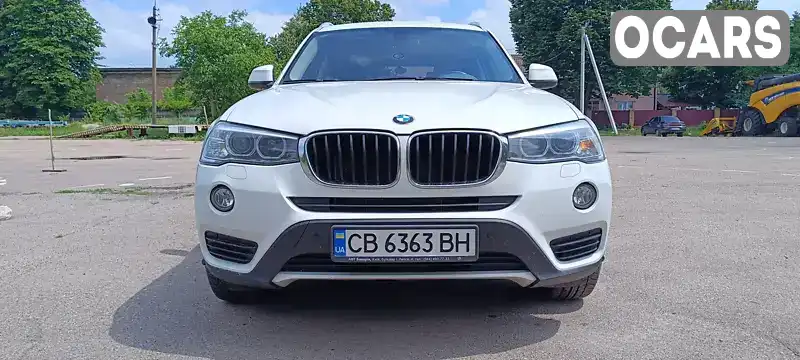 Позашляховик / Кросовер BMW X3 2016 2 л. Автомат обл. Чернігівська, Чернігів - Фото 1/14