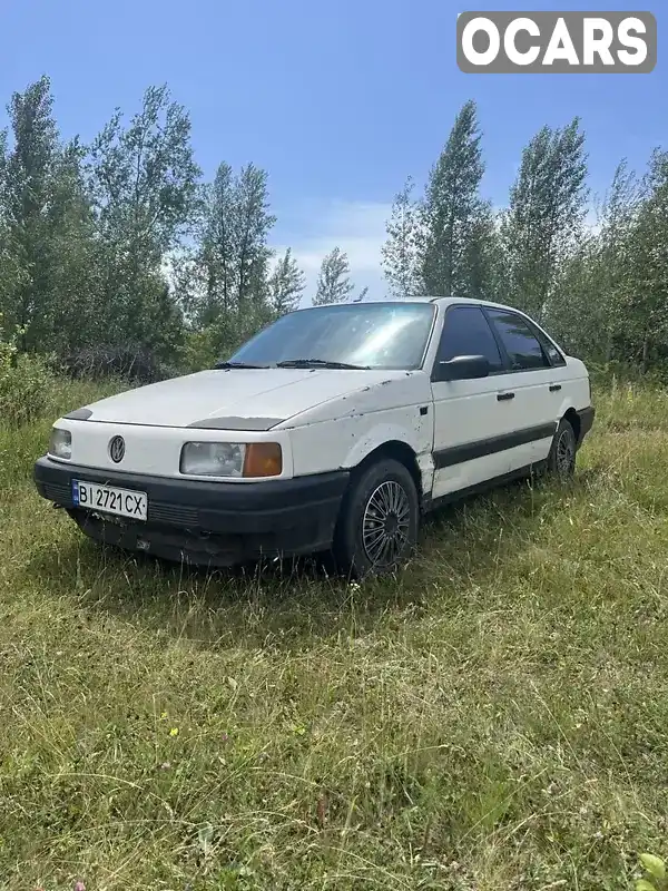 Седан Volkswagen Passat 1989 1.8 л. Ручна / Механіка обл. Полтавська, Котельва - Фото 1/9