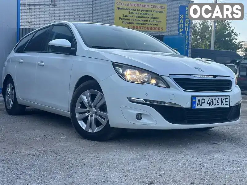 Универсал Peugeot 308 2015 1.56 л. Ручная / Механика обл. Запорожская, Запорожье - Фото 1/12