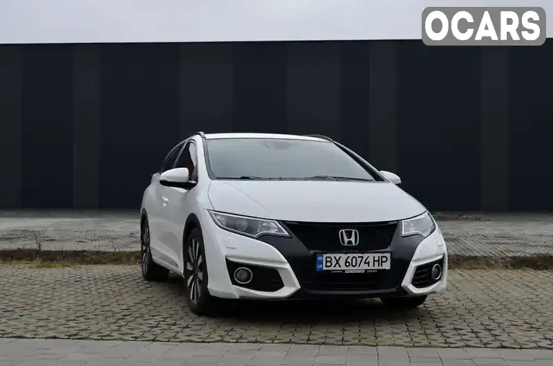 Універсал Honda Civic 2015 1.6 л. Ручна / Механіка обл. Хмельницька, Хмельницький - Фото 1/21